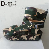 Niulatu New Ladies Platform Gladiator Sandals INS Hot Colorful Wedges Summer Women's Sandals Party Wholesale Shoes Woman DJSE
