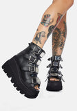 Niulatu Dropshipping INS Hot Brand High Platform Ankle Boots Women 2025 Fashion PVC Strap Decorating High Wedges Shoes Woman DJSE