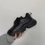 Niulatu wind reflective old shoes women 2025 spring sports casual shoes flat breathable comfortable women's shoes DJSE
