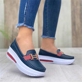 Niulatu New Platform Comfortable Women Sneakers Fashion Thick Bottem Casual Shoes Women Increase Vulcanize Shoes Plus Size DJSE
