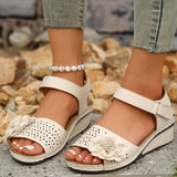 Niulatu Women 2025 New Summer Elegant Breathable Shoes For Women Open Toe Non-Slip Buckle Zapatos De Mujer Footwear Women Sandals DJSE