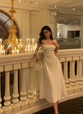 Sexy A line Spaghetti Straps White 21st Birthday Dress Party Gown Birthday Outfits Birthday Dress Ideas For Women HZ1214