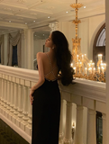 Sexy Sheath Spaghetti Straps Black 21st Birthday Dress Party Gown Birthday Outfits Birthday Dress Ideas For Women HZ1214