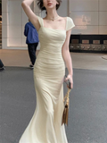 Niulatu Women Elegant Summer New Fashion Evening Dress Vestidos Vintage Bodycon HZ1007