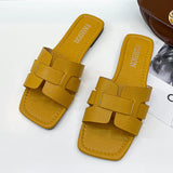 Niulatu Women Shoes Ladies High Quality Slides Sandals Womens Shoes New Fashion Design Beach Flat Shoes Female Slippers DJSE