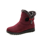 Niulatu Women 2025 Thick Plush Warm Snow Boots Women Zipper Comfortable Outdoor Ankle Boots Casual Cotton Shoes DJSE