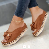 Niulatu Wedges Shoes for Women Open Toe Beach Female Sandals Multicolor Slingback Sandals Platform Sandalias De Mujer DJSE