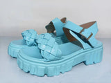 Niulatu Light Summer Fashion Shoes For Woman Waterproof Platform Chunky Heels Casual Outdoor Women Sandals Female Size 43 DJSE