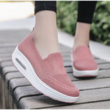 Niulatu Women's Flat Platform Shoes Breathable Vulcanized Woman Slip On Casual Fashion Ladies Walking Female Summer 2025 Hot New DJSE
