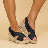 Niulatu Shoes For Women 2025 New Summer Ladies Sandals Solid Plus Size Non-slip Famale Casual Footwear Woman Comfortable Shoes DJSE