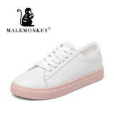 Niulatu Women Flats Casual White Shoes 2025 Summer Shoes Woman Outdoor Soft Comfortable Sneakers large size Zapatos De Mujer DJSE