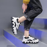 Niulatu Women Sneakers Vulcanize Shoes New Female Black White Platform Thick Sole Running Casual Shoe Woman Sport Shoes DJSE