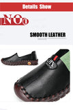Niulatu Fit Thick Sole Flats Korean Style Shoes For Women Cozy Leather Slip On Shoes Pregnant Woman Maternity Shoes Women&#39;s Loafers DJSE