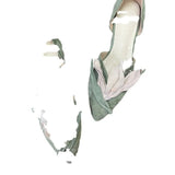 Niulatu Shoes Women's 2025 New Summer Niche Design Sandals Aesthetic Petal Pointed Toe Shallow Flat Shoes Handmade Sweet DJSE