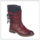 Niulatu Women boots Winter Mid-Calf Boot Winter Shoes Ladies Fashion Snow Boots Shoes Thigh High Suede Warm Botas Zapatos De Mujer DJSE
