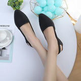 Niulatu Fashion Women's Flat Shoes Pointed Toe Light Luxury Sandals Women Designers Elegant Woman Casual Comfortable Shoes DJSE