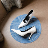 Niulatu Spring Green Ladies Pumps Pointed Toe Sexy Thin High Heels Fashion Shallow Pumps Stiletto Party Office Green Shoes DJSE