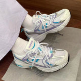 Niulatu wind reflective old shoes women 2025 spring sports casual shoes flat breathable comfortable women's shoes DJSE