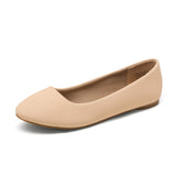 Niulatu Women Flats Slip on Flat Shoes Breathable Light Casual Office Work Shoes Ladies Loafers Suede PU Female Ballet Shoes DJSE