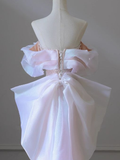 Niulatu A-Line Off-Shoulder Tulle Sequins Beaded Long Prom Dress Formal Evening Dress HZ1007