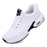 Niulatu Women's Fashion Air Cushion Sports Running Flat Soft Bottom Sneaker Mesh Breathable Casual Shoes for Women 2025zapatillas Mujer DJSE