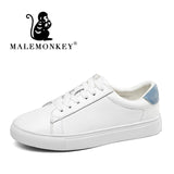 Niulatu Women Flats Casual White Shoes 2025 Summer Shoes Woman Outdoor Soft Comfortable Sneakers large size Zapatos De Mujer DJSE