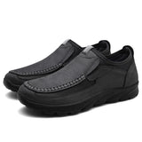 Niulatu Men Casual Shoes Loafers Sneakers 2025 New Fashion Handmade Retro Leisure Loafers Shoes Zapatos Casuales Hombres Men Shoes DJSE