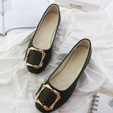 Niulatu 2025 Women Flats Luxury Elegant Pumps Woman Loafers Summer Moccasins Ballerinas Flat Casual Shoes Ladies Plus Size 43 DJSE