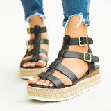Niulatu Sandals Wedges Shoes for Women High Heels Sandals Summer Shoes 2025 Fashion Chaussures Femme Platform Sandals DJSE