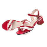 Niulatu Women Sandals 2025 High Heels Summer Genuine Leather Ladies Sandals Shoes Women Heels Chaussure Femme Outdoor Summer Footwear DJSE