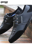 Niulatu Men Casual Flats Shoes Luxury Brand 2025 Mens Loafers Moccasins Breathable Slip on Black Driving Shoes New Fashion DJSE