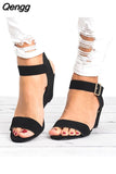 Niulatu Casual Simple Wedge Women's Shoes Women's Sandals Heightening Flat Shoes Sandals Women 2025 DJSE
