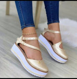 Niulatu Women's Sandals Tassel Casual Style Women's Shoes Women's Flat Shoes Summer Vulcanized Shoes Solid Color Thick Bottom DJSE