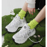 Niulatu Women 2025 Fashion Platform Vulcanized Shoes 42 Autumn Breathable Women's Chunky Sneakers Size 41 Zapatillas Mujer DJSE