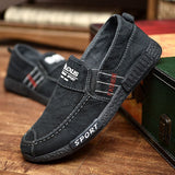 Niulatu on Men's Casual Shoes Rubber Solid Mens Canvas Shoes Lightweight Waterproof Male Flat Casual Sneakers DJSE