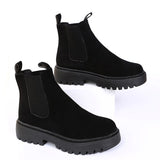 Niulatu Women Ankle Boots Shoes for Women Autumn and Winter Waterproof Snow Shoes Women Casual Lightweight Ankle Botas Mujer Warm Shoes DJSE