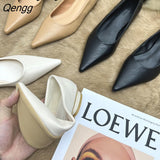 Niulatu Loafers Shoes 2025 Spring Women Slip On Leather Shoes Women Fashion Shallow Flats Heel Shoes DJSE