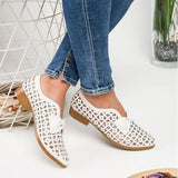 Niulatu New Fashion Bowtie Pointed Toe Women Flats Spring Shoes for Woman Platform Slip on Loafers Leather Drop Shipping 43 DJSE