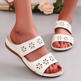Niulatu Shoes Sandals Fashion Women Sexy Open Toe Outdoor Shoes Woman Non-Slip Female Slippers Comfy Thick Bottom Zapatos De Mujer DJSE