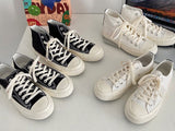 Niulatu New Women's Canvas Sneakers Fashion Summer Spring Autumn Shoes for Women Student Casual Shoes High Women's Sneakers DJSE