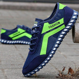 Niulatu Men Shoes Summer Brand Fashion Men Casual Shoes Lightweight Breathable Men Sneakers Lace Up Gray White Black Red Tenis Man Shoes DJSE