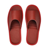 Niulatu Cow Leather slippers couple indoor non-slip men women home fashion casual single shoes TPR soles spring summer DJSE