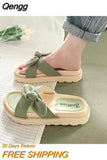 Niulatu Women Slippers Fairy Style Fashion Student Thick Soled Roman Sandals 2025 New Fashion Soled Flat Shoes Femmes Sandalias DJSE