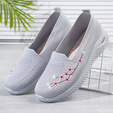 Niulatu Women Flats Shoes Fashion All-match Female Sneakers Soft Comfort Walking Shoes Lightweight Breathable DJSE