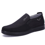 Niulatu Canvas Shoes Men Summer Classic Loafers Men Casual Shoes Breathable Walking Flat Men Shoes Zapatos Sneakers Plus Size 48 DJSE