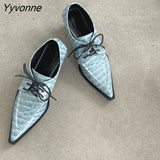 Niulatu New Brand Women Pumps Fashion Low Round Heel Ladies Slingback Pointed Toe Slip On Oxford Shoes Casual Office Shoe DJSE