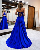 Niulatu Spaghetti Straps Corset Back Prom Dress With HZ1007