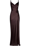 Niulatu Spaghetti Straps Long Prom Dress Charming Evening Dress HZ1007