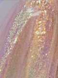 Niulatu line Spaghetti Straps Floor Length Pink Long Prom Dresses HZ1110