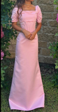 Niulatu Prom Dresses Women Short Sleeve Formal Party Evening Gown HZ1007